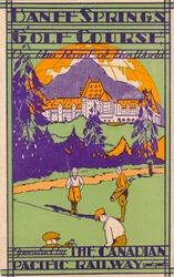Banff Springs Golf Course, resultatkort, c1925