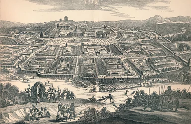 Banza Lovangri, huvudstaden i det forna kungariket Lovango, c1670, 1903