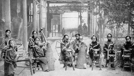 Korgmakare, Hongkong, 1922
