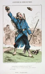 Nationalgardets krigsbataljon, belägringen av Paris, 1870-1871