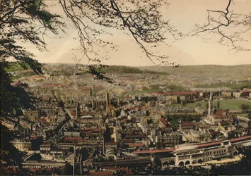 Bad från Beechen Cliff, c1925