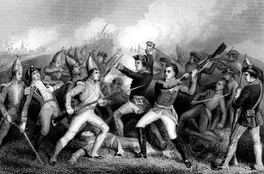 Slaget vid Bennington, Vermont, Amerikanska frihetskriget, 16 augusti 1777
