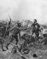 Slaget vid Poitiers, Frankrike, 1356