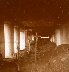 Bajonettgraven, Verdun, norra Frankrike, c1916-c1918.