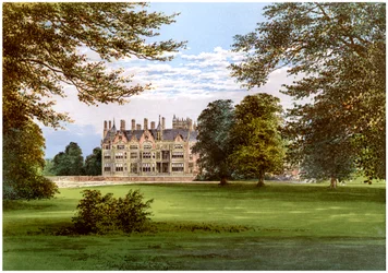 Bearwood, nära Wokingham, Berkshire, hem för familjen Walter, c1880