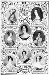 Skönhet vid kröningen, 1837, 1901