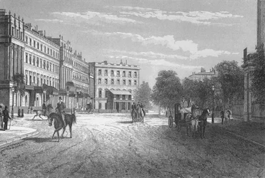 Belgrave Square, Westminster, London, c1850 1878