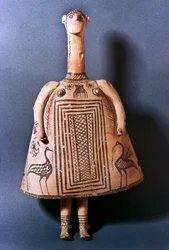 Bell idol, antik grekisk, c700 f.Kr