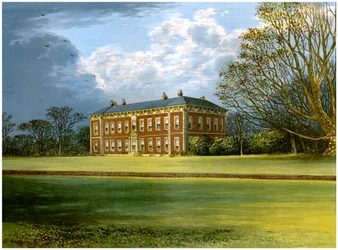 Beningbrough Hall, Yorkshire, hem för familjen Dawnay, c1880