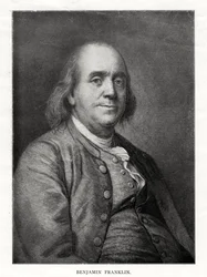 Benjamin Franklin, amerikansk statsman, tryckare och vetenskapsman, 1900-talet