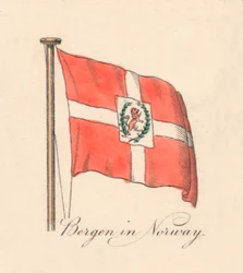 Bergen i Norge, 1838