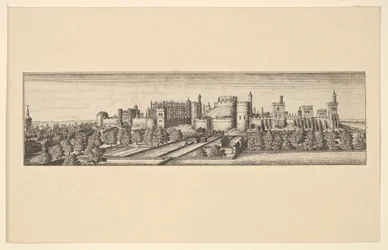 Berkshire, med Windsor Castle, efter 1666.