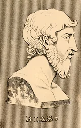 Bias, död 530 f.Kr., 1830.