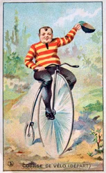 Cykeltävling, c1900