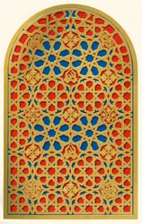 Blankt fönster, Hall of the Bark, 1907.