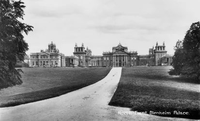 Blenheim Palace, Woodstock, Oxfordshire, tidigt 1900-tal