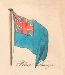 Blå fänrik, 1838
