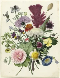 Blombukett. 1680