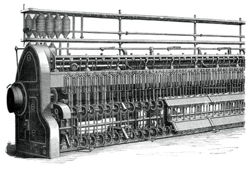 Spole och fluga ram, c1880