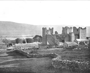 Bolton Castle, Wensleydale, North Yorkshire, 1894.