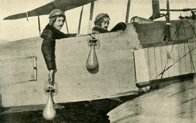 Bombdroppare, 1914-1918, c1920.