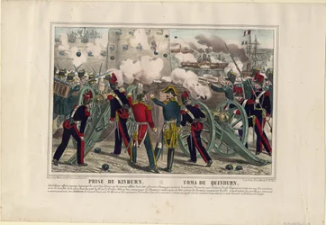 Bombardement av Kinburn, 1855