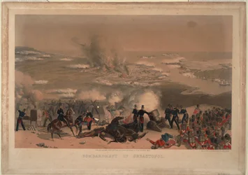 Bombande av Sevastopol, 1854