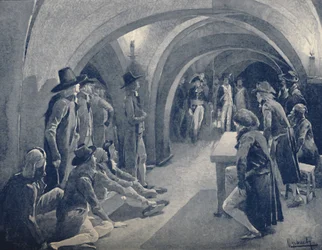 Bonaparte avslutar Panthéonklubben, 1796, 1896.