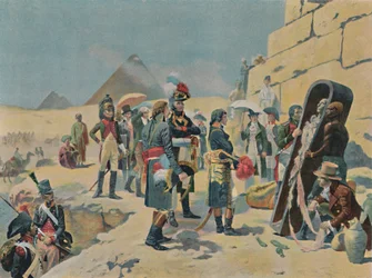 Bonaparte With The Savants in Egypt, c1801, 1896.