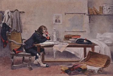 Bonaparte i Auxonne, 1788, 1896.