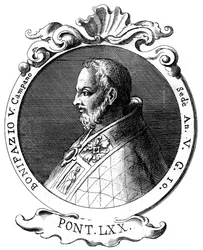 Bonifatius V, påven av den katolska kyrkan