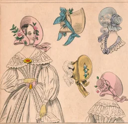 Motorhuvar, 1800-talet.