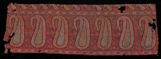 Border of a Shawl, 1800-tal.