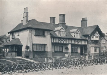 Bournville: stugor i Holly Grove av WA Harvey, c1900 1901-1902