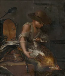 Boy with Poultry