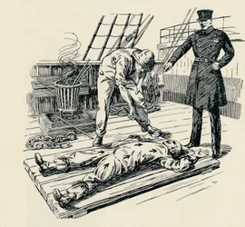 Branding of a Convict, 1829, 1934
