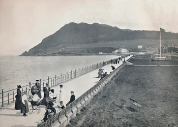 Bray - Promenade och Bray Head, 1895