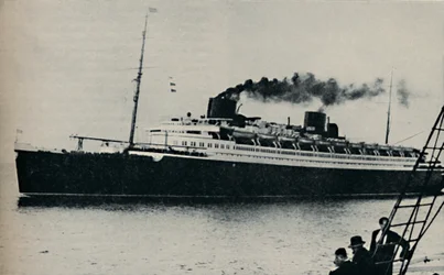 Bremen: Tysklands kandidat till fartmästerskapet till sjöss, c1935