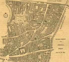 Broad Street och Cornhill Wards, 1897.