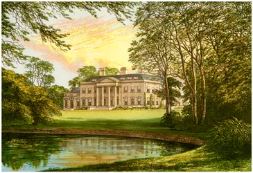 Broadlands, Hampshire, hem för familjen Cowper-Temple, c1880