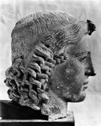 Bronsbyst av den grekiska guden Apollo, c460 f.Kr. 1900-talet