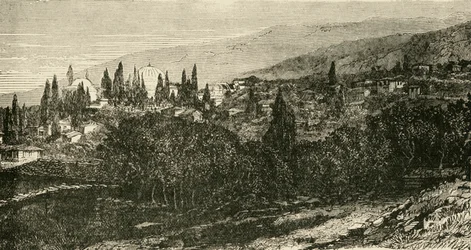 Broussa, Turkiets antika huvudstad, 1890.