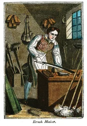 Borstmakare, 1823