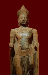 Buddha Khmer konst, post-Angkor period, 1500-talet
