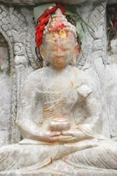 Buddha av meditation, Kirtipur, Nepal