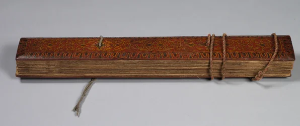 Buddhistiskt manuskript, ca 1700.