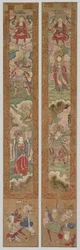 Buddhistpanel, 1300-tal.