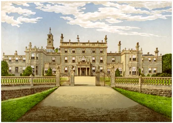 Bulwell Hall, Nottinghamshire, hem för familjen Cooper, c1880