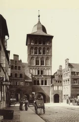 Lübecks slottsport. Omkring 1900
