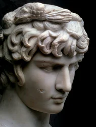 Byst av Antinous, mitten av 200-talet e.Kr